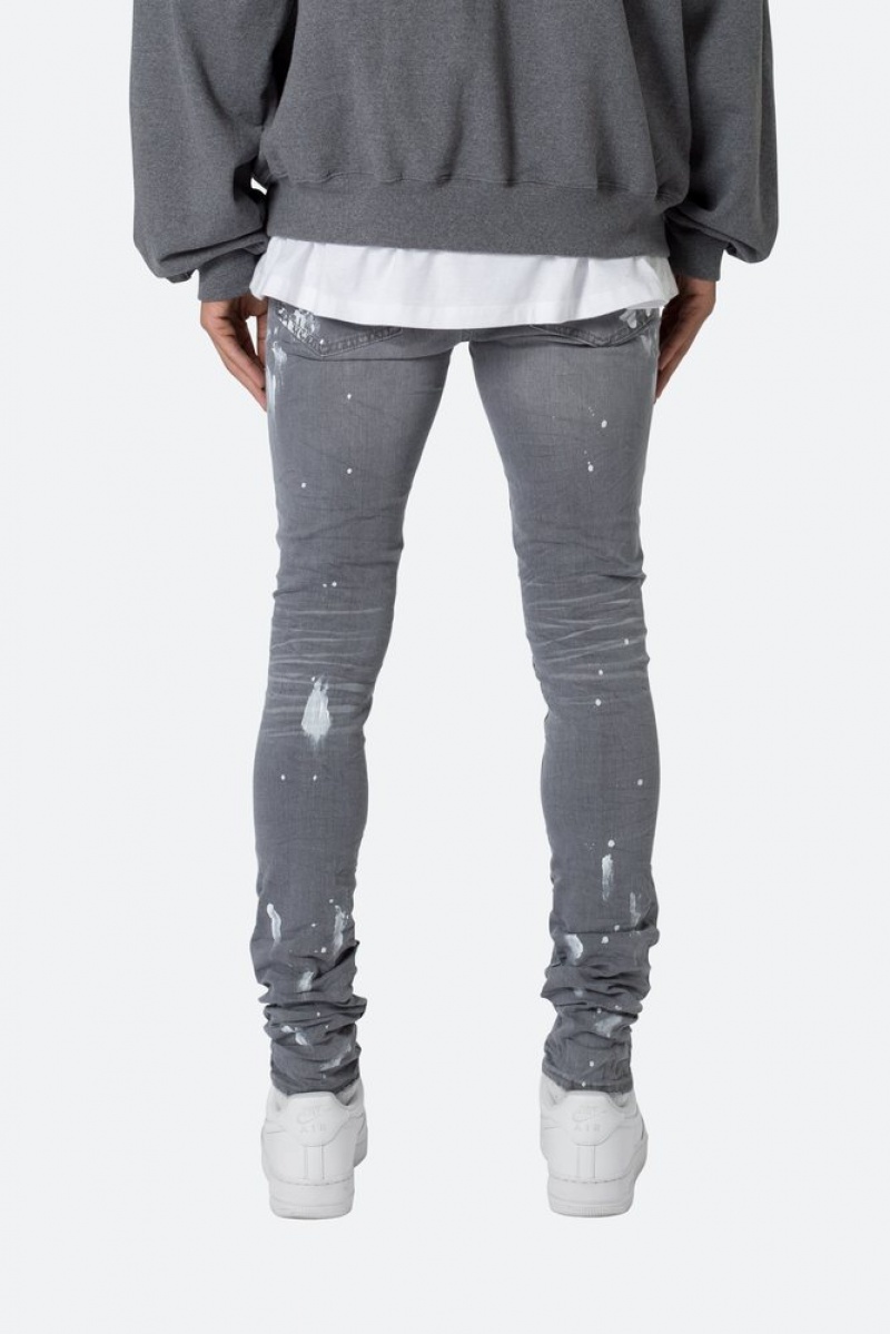 Skinny Denim Mnml X504 Stretch Mince Denim Grise  | LIX-3052383