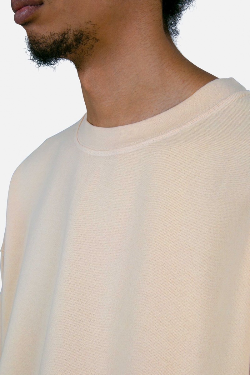 Sweats Mnml Every Day Crewneck Blanche  | DQV-1572243