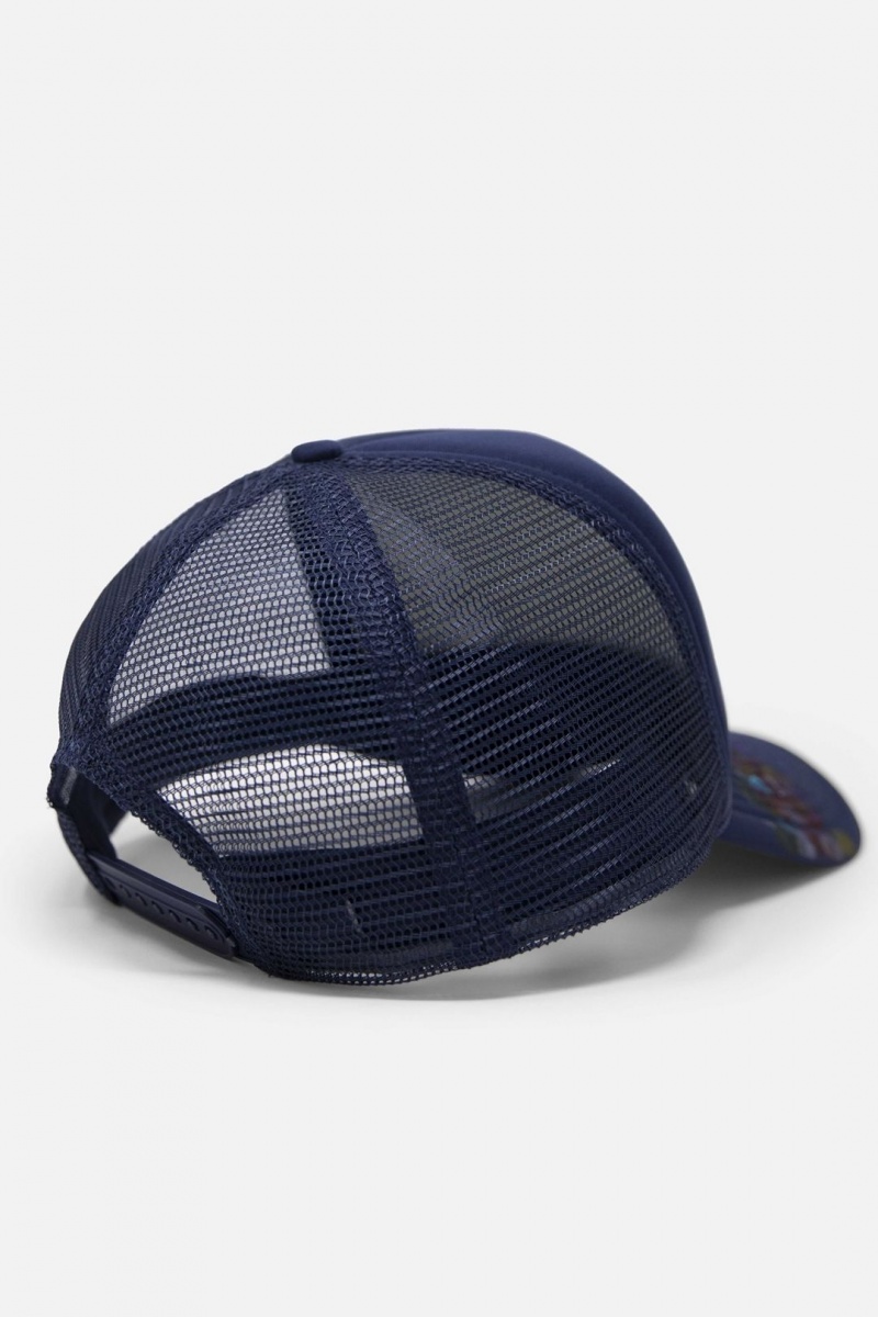 Chapeaux Mnml Painter Trucker Cap Bleu Marine Homme | CUQ-8521718