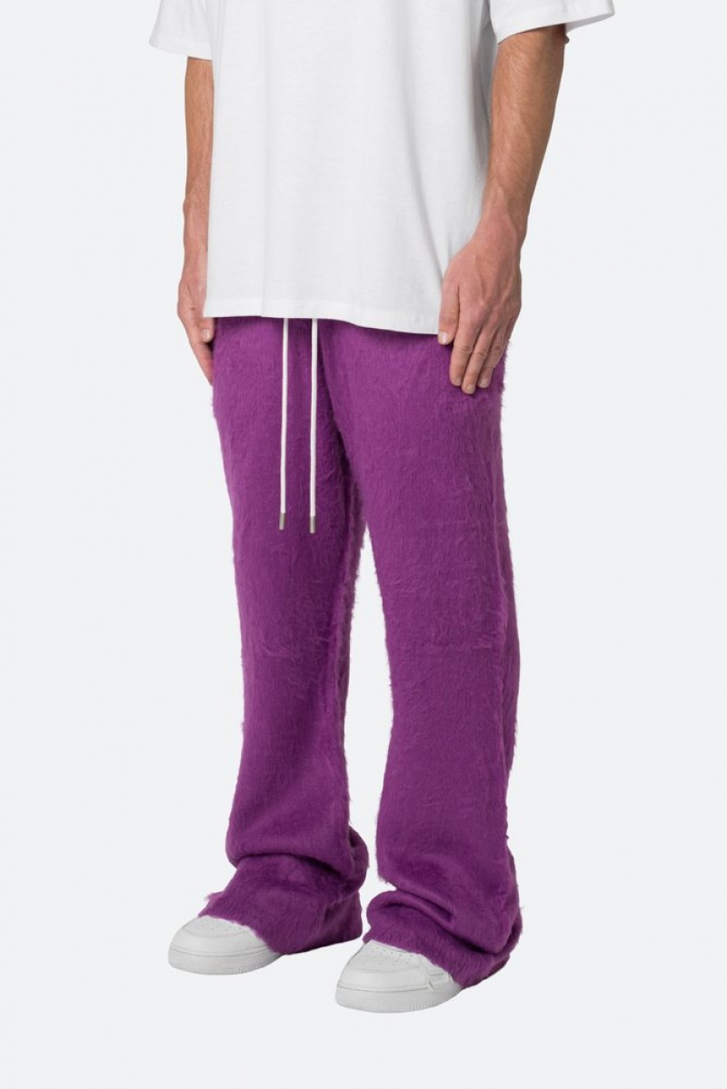 Pantalon Survêtement Mnml Fuzzy Sweatpants Violette  | SZG-9603994