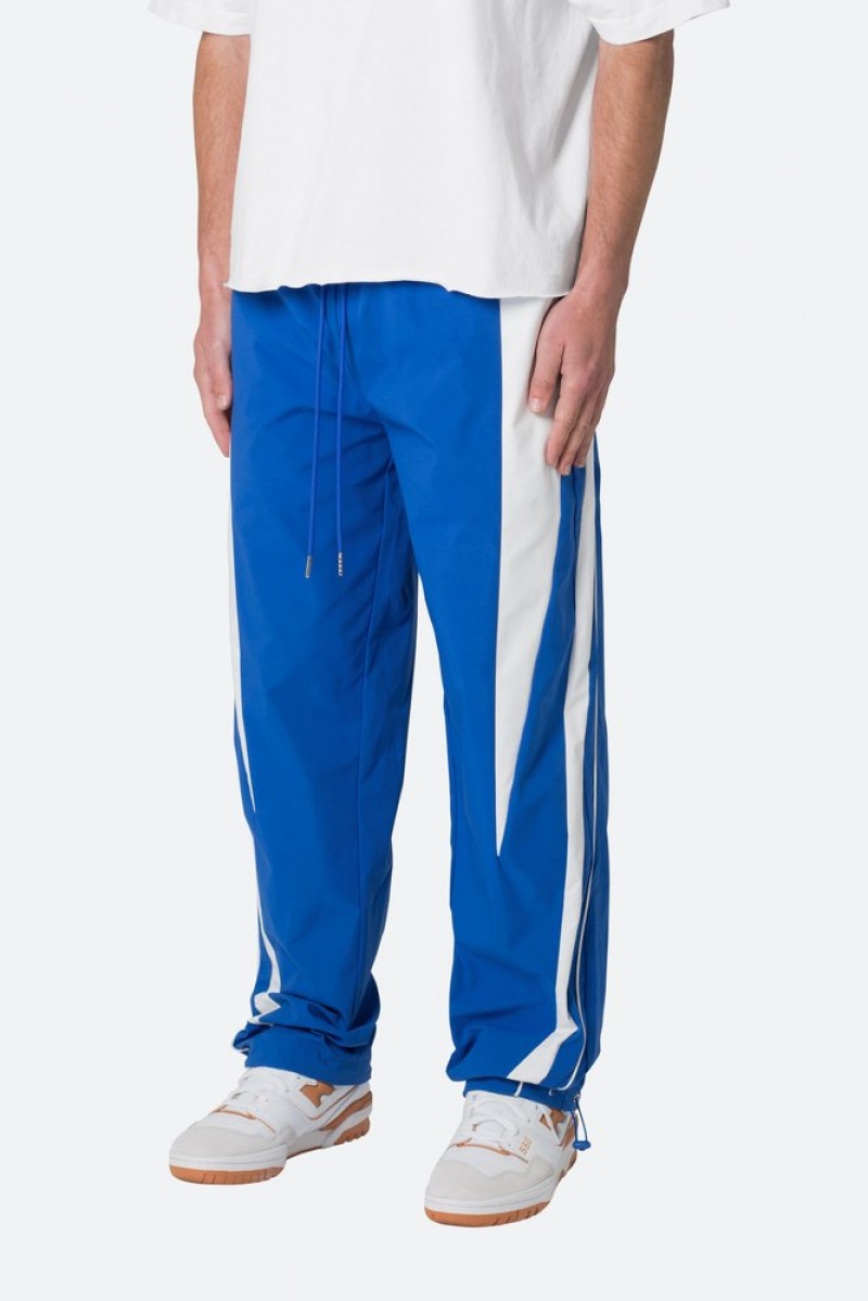 Pantalon De Survetement Mnml Rayé Piste Pants Blue/White  | OFQ-5929113