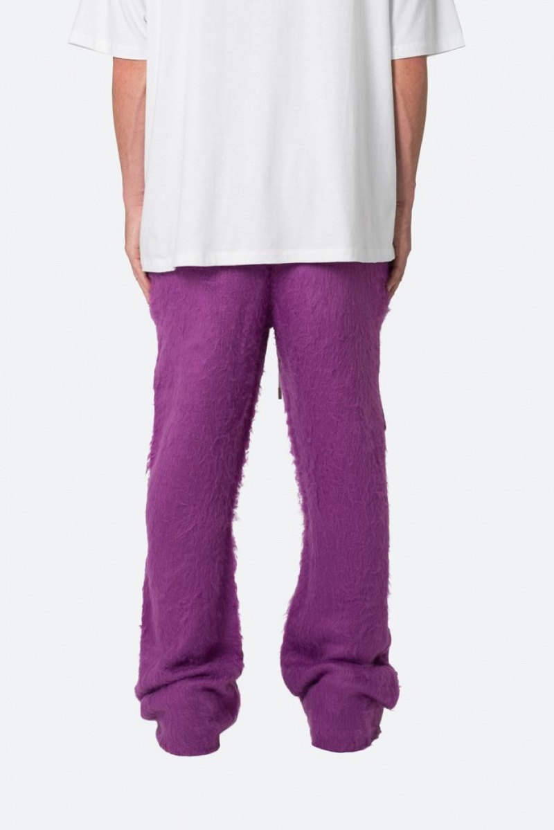 Pantalon Survêtement Mnml Fuzzy Sweatpants Violette  | SZG-9603994