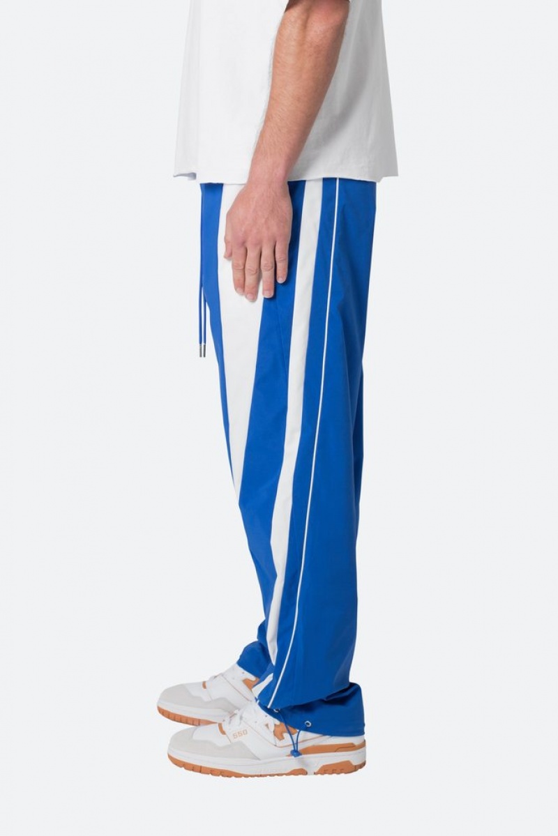 Pantalon De Survetement Mnml Rayé Piste Pants Blue/White  | OFQ-5929113