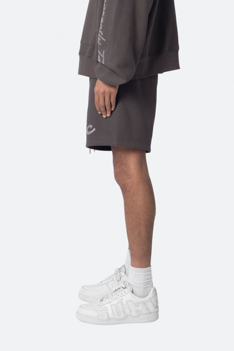 Short Mnml Apparently Toxic Sweatshorts Noir  | FKE-1057122