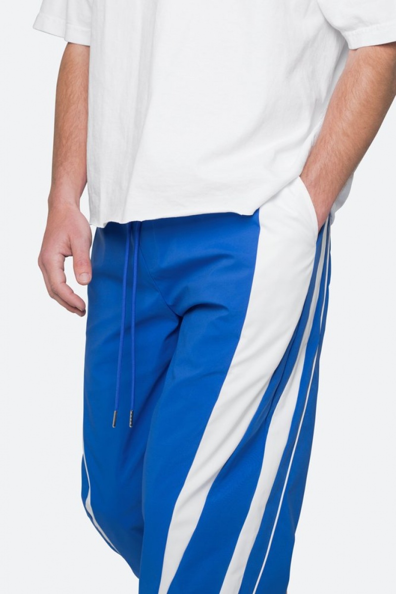 Pantalon De Survetement Mnml Rayé Piste Pants Blue/White  | OFQ-5929113