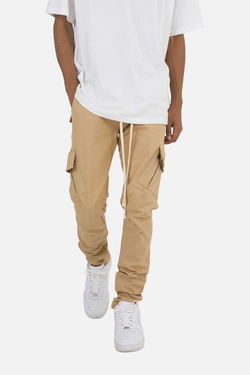 Cargos Mnml Cargo Drawcord II Pants Kaki Homme | DLB-0713009