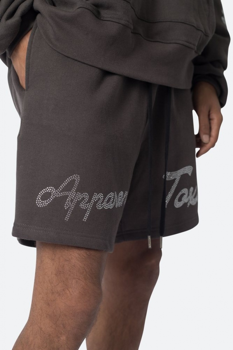 Short Mnml Apparently Toxic Sweatshorts Noir  | FKE-1057122