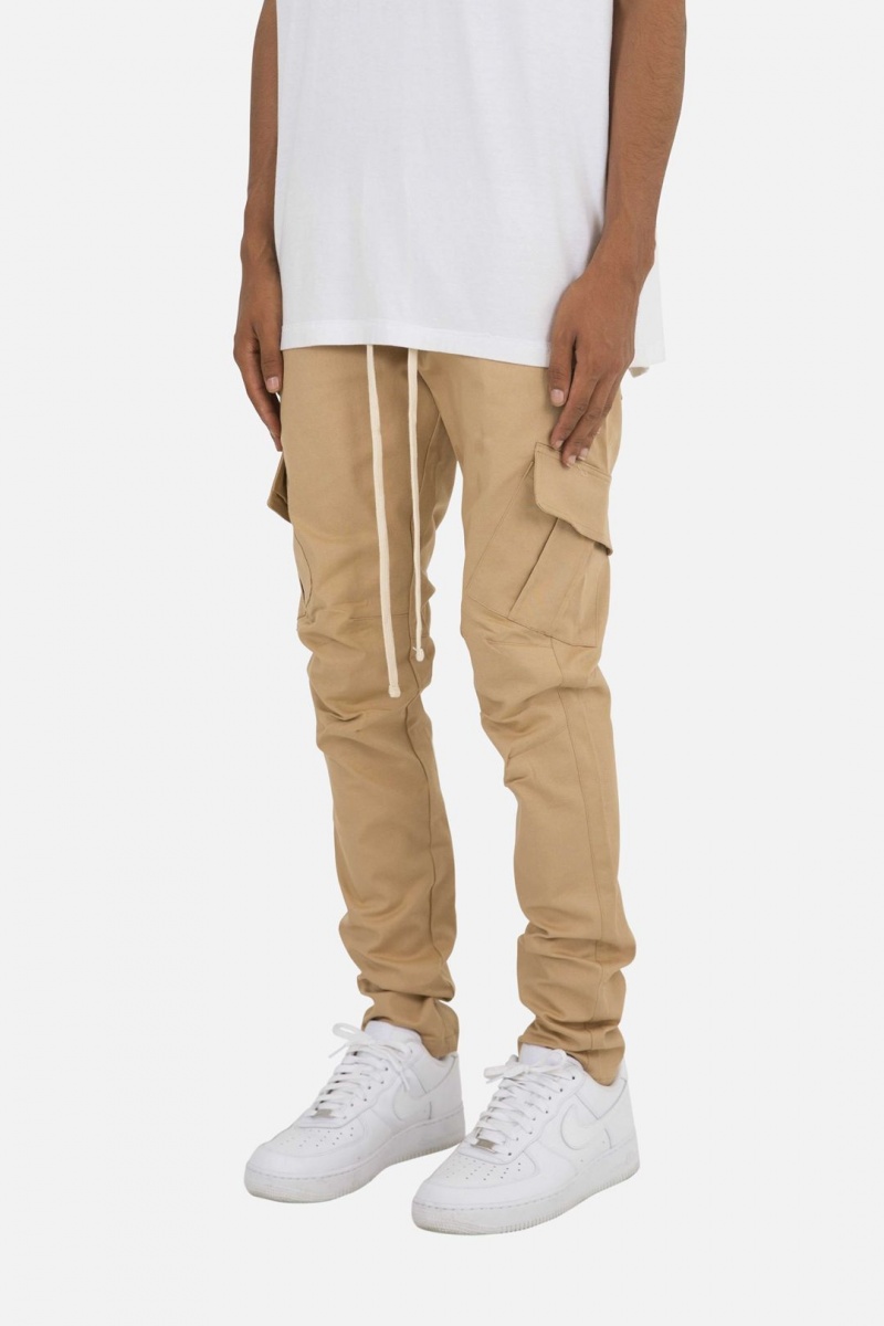 Cargos Mnml Cargo Drawcord II Pants Kaki Homme | DLB-0713009