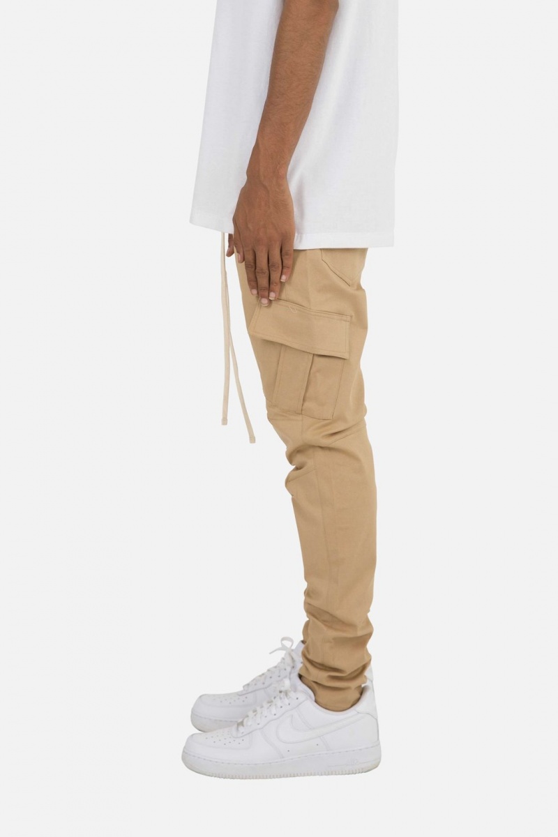 Cargos Mnml Cargo Drawcord II Pants Kaki Homme | DLB-0713009