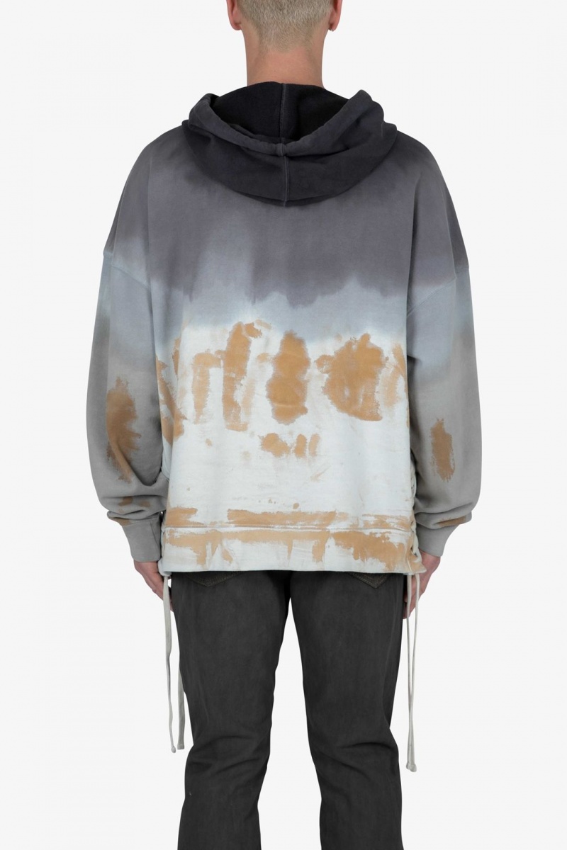 Sweats Mnml Beach Washed Hoodie Blue/Multi Homme | RQK-8248755