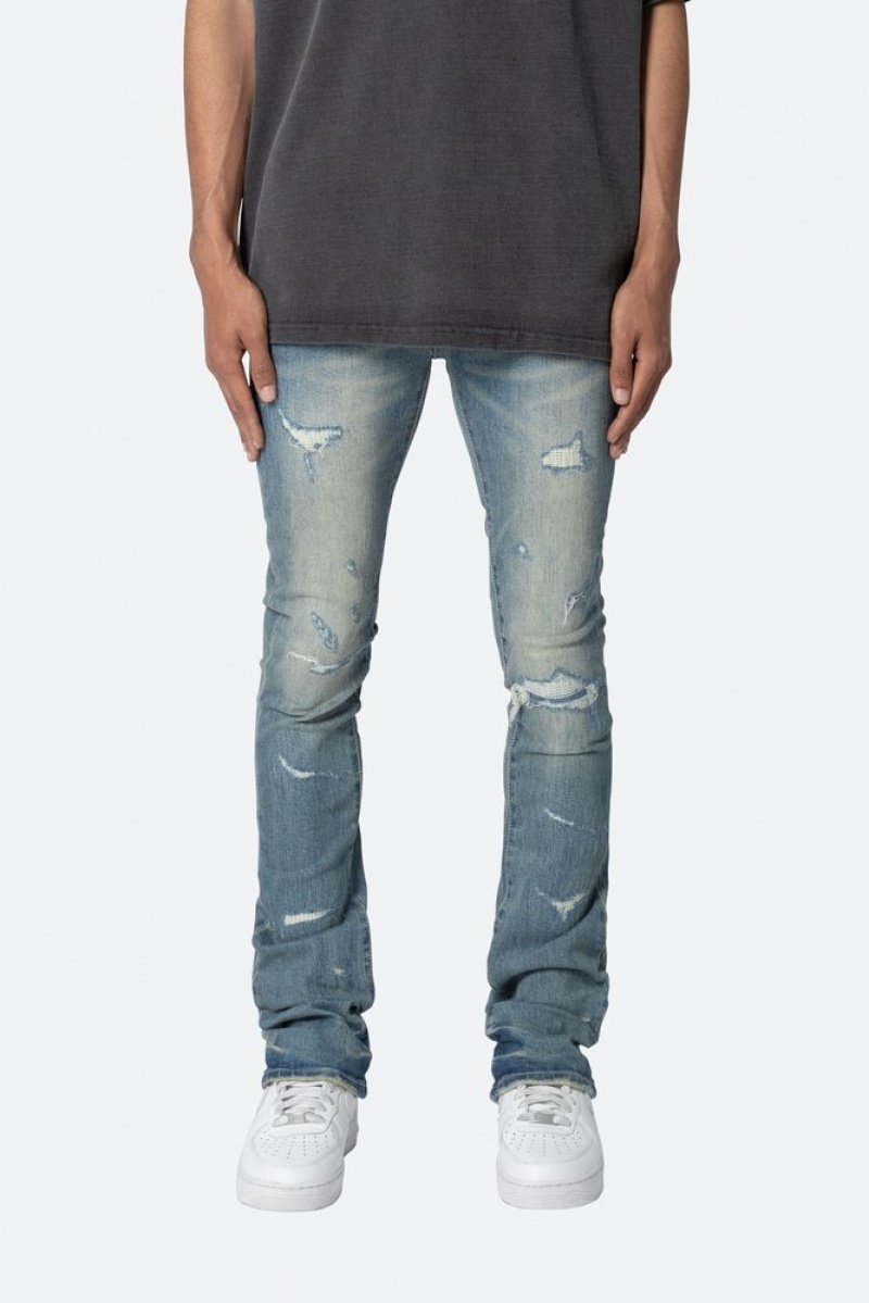 Skinny Denim Mnml X503 Convertible Mince Denim Bleu  | FCN-1514404