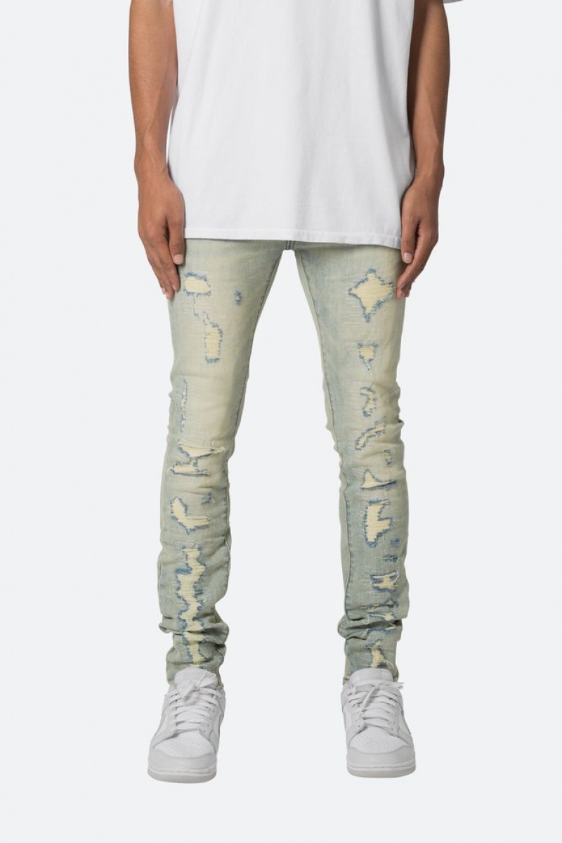 Skinny Denim Mnml X565 Mince Denim Bleu  | QDZ-2002081