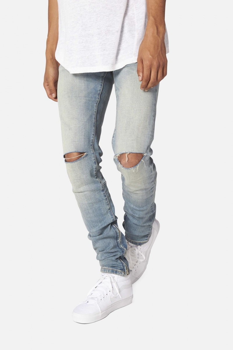 Slim Denim Mnml M6 Stretch Denim Bleu Homme | VYU-5995612