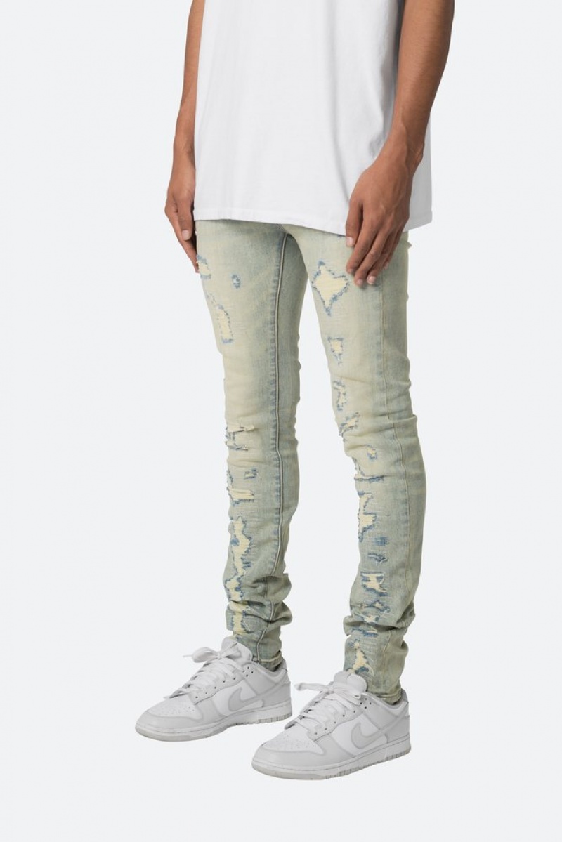 Skinny Denim Mnml X565 Mince Denim Bleu  | QDZ-2002081