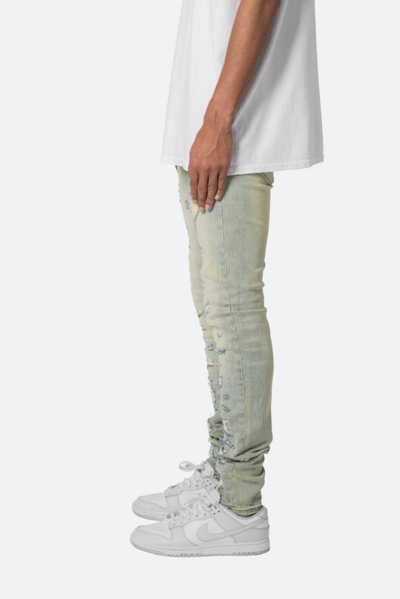 Skinny Denim Mnml X565 Mince Denim Bleu  | QDZ-2002081