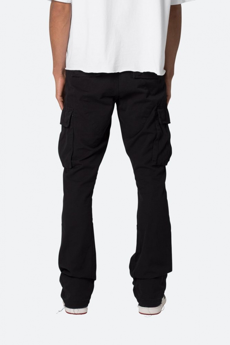 Cargos Mnml Bootcut Cargo Pants Noir  | YEP-6523691