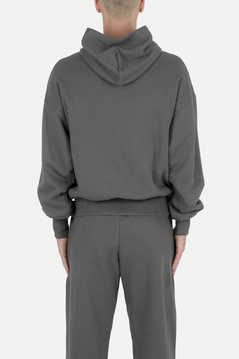 Sweats Mnml Double Layer Hoodie Grise Homme | VFK-3158974