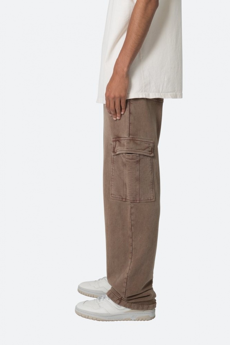 Pantalon Survêtement Mnml Washed Cargo Sweatpants Marron  | BBY-6902836