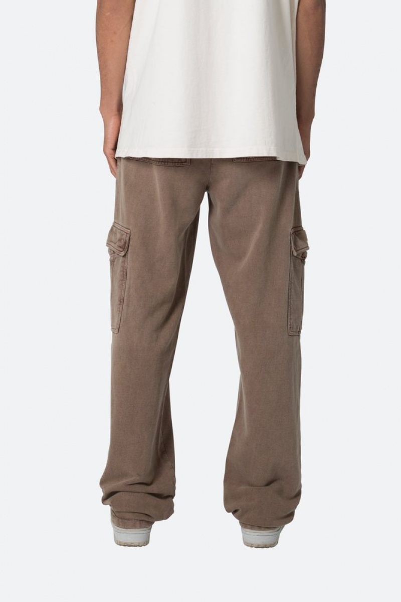 Pantalon Survêtement Mnml Washed Cargo Sweatpants Marron  | BBY-6902836