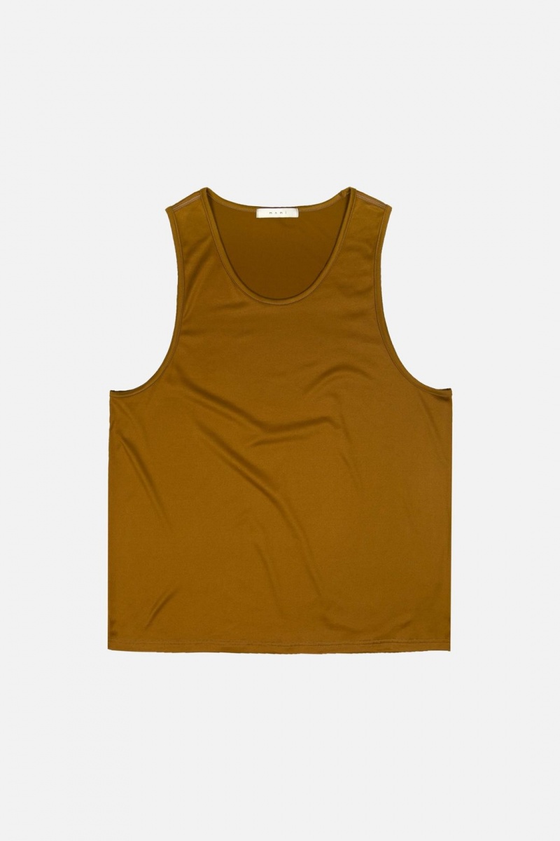 Debardeur Mnml Course Tank Marron  | TNW-2403392