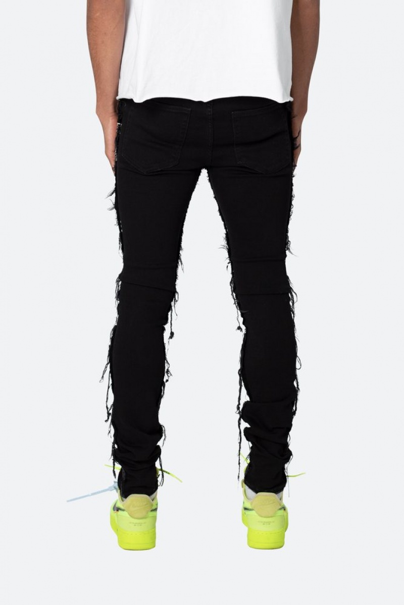 Skinny Denim Mnml X563 Mince Creek Denim Noir  | DZU-8377128