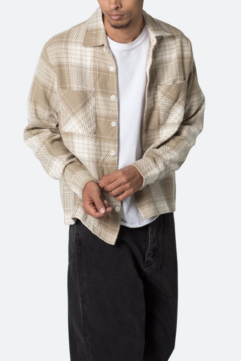 Chemises Mnml Classiche Flannel Shirt Earth  | NLL-6355672