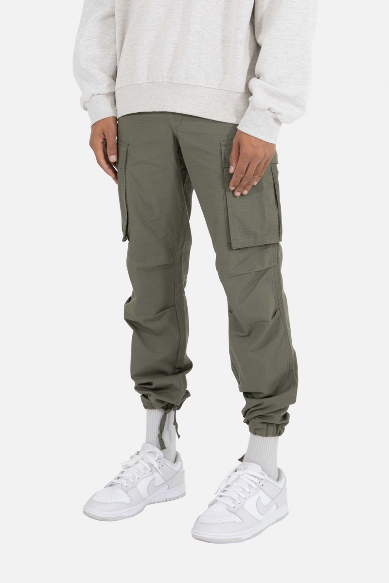 Cargos Mnml Vintage Cargo Pants Vert Olive Homme | WMD-0829247