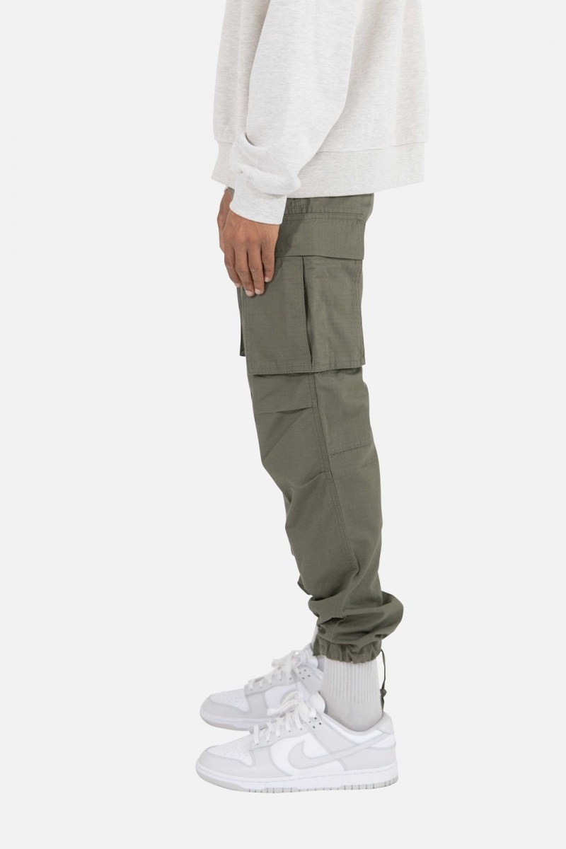 Cargos Mnml Vintage Cargo Pants Vert Olive Homme | WMD-0829247