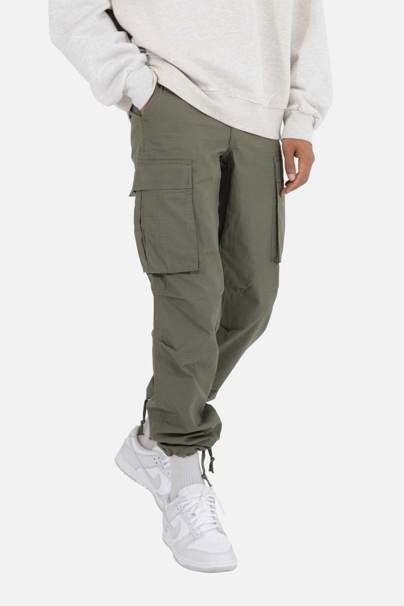 Cargos Mnml Vintage Cargo Pants Vert Olive Homme | WMD-0829247