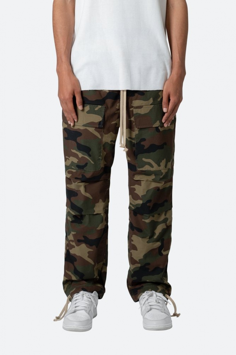 Cargos Mnml Camo Utility Cargo Pants Camouflage  | WQW-4514750