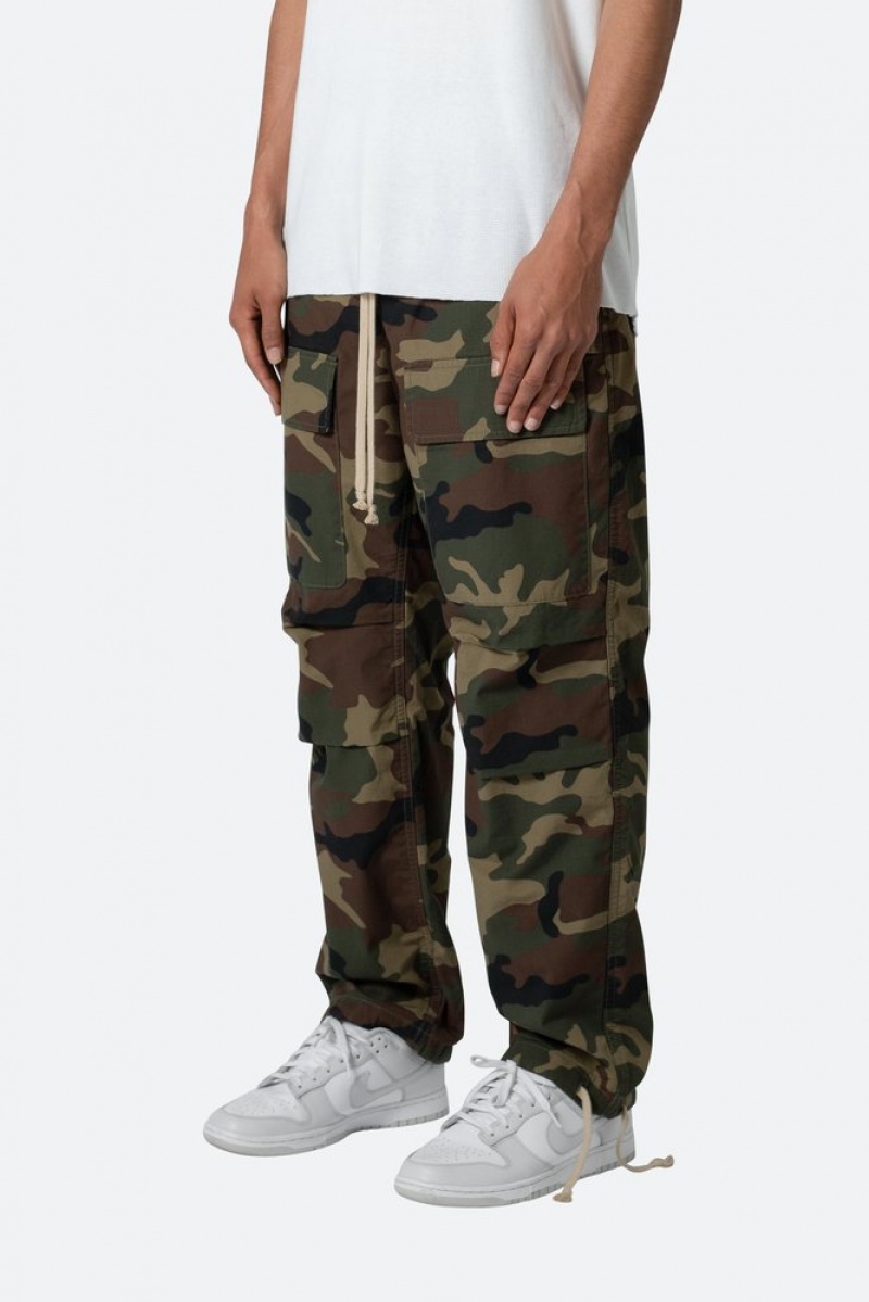 Cargos Mnml Camo Utility Cargo Pants Camouflage  | WQW-4514750