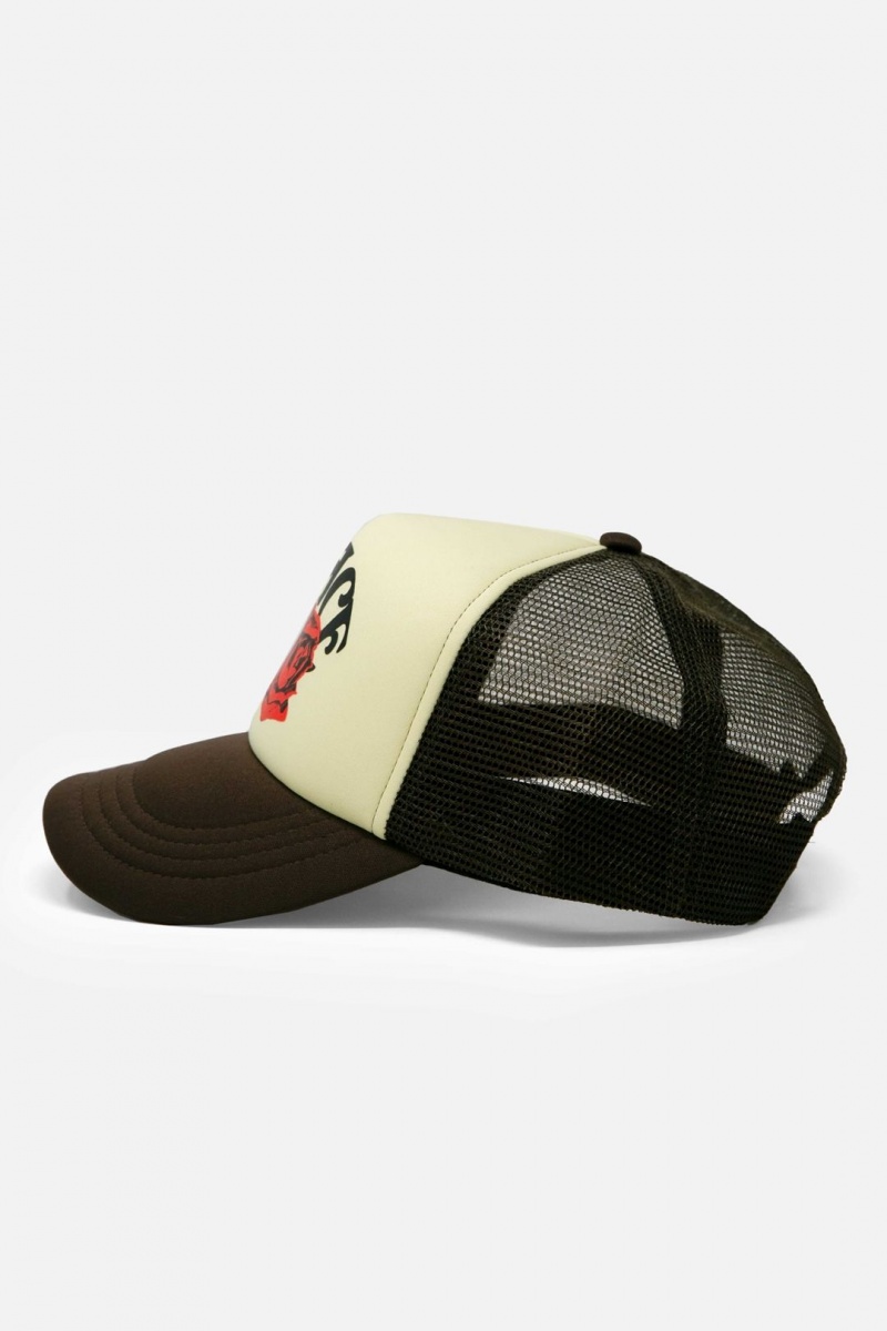 Chapeaux Mnml Solace Trucker Cap Marron  | QZC-6986784