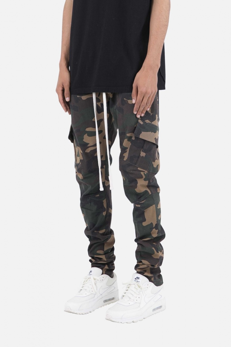 Cargos Mnml Cargo Drawcord II Pants Camouflage Homme | HXN-9914645