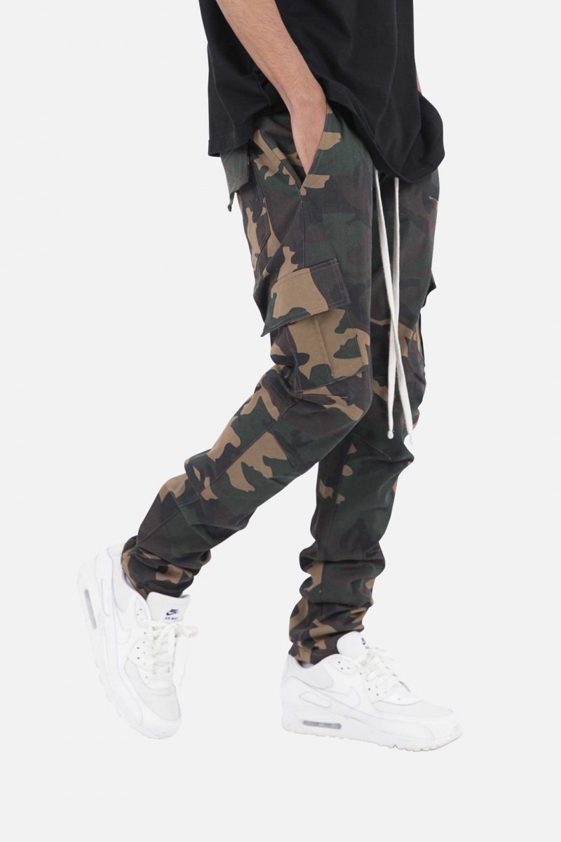 Cargos Mnml Cargo Drawcord II Pants Camouflage Homme | HXN-9914645