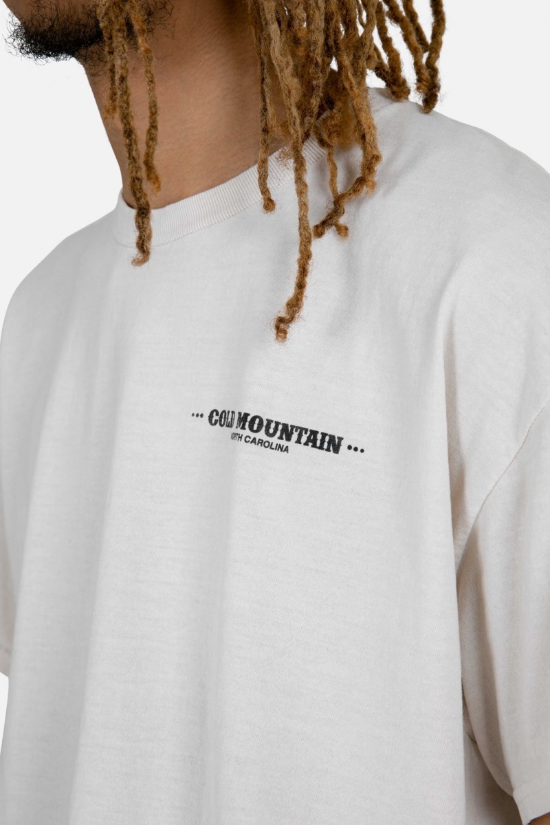 Debardeur Mnml Vintage Cold Mountain Tee Blanche Homme | ZGL-3645000