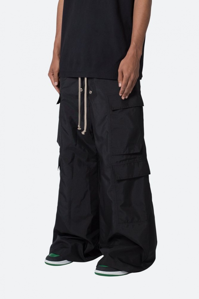 Cargos Mnml Rave Double Cargo Pants Noir  | TTP-5208043