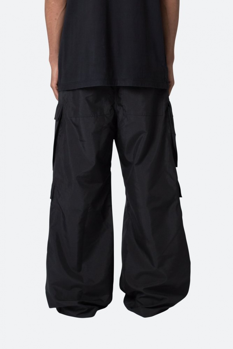 Cargos Mnml Rave Double Cargo Pants Noir  | TTP-5208043