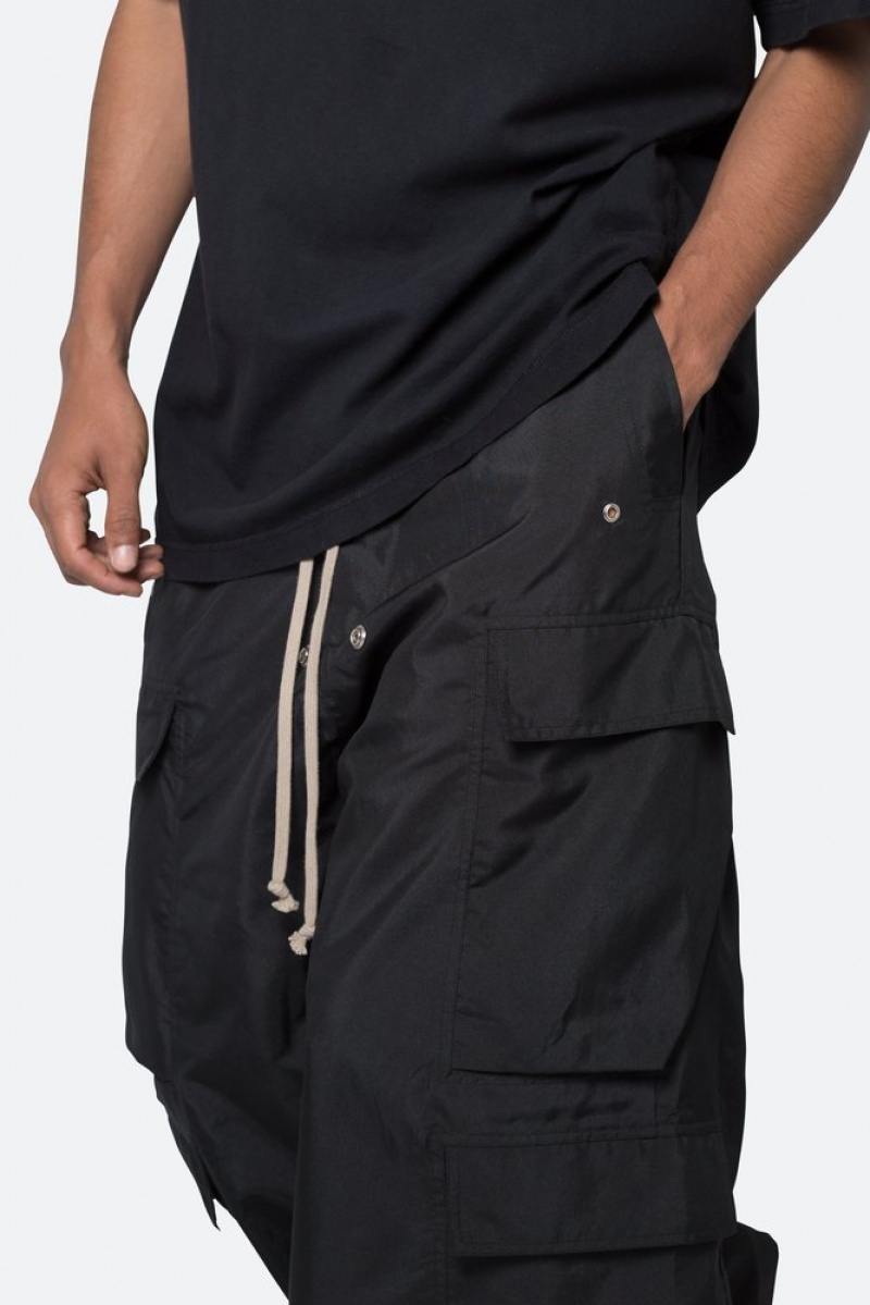 Cargos Mnml Rave Double Cargo Pants Noir  | TTP-5208043