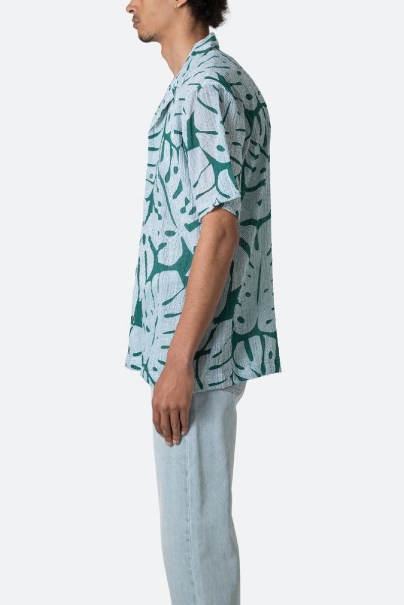 Chemises Mnml S/S Button Up Shirt Jungle Print  | WCC-1593396