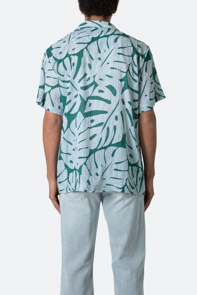 Chemises Mnml S/S Button Up Shirt Jungle Print  | WCC-1593396