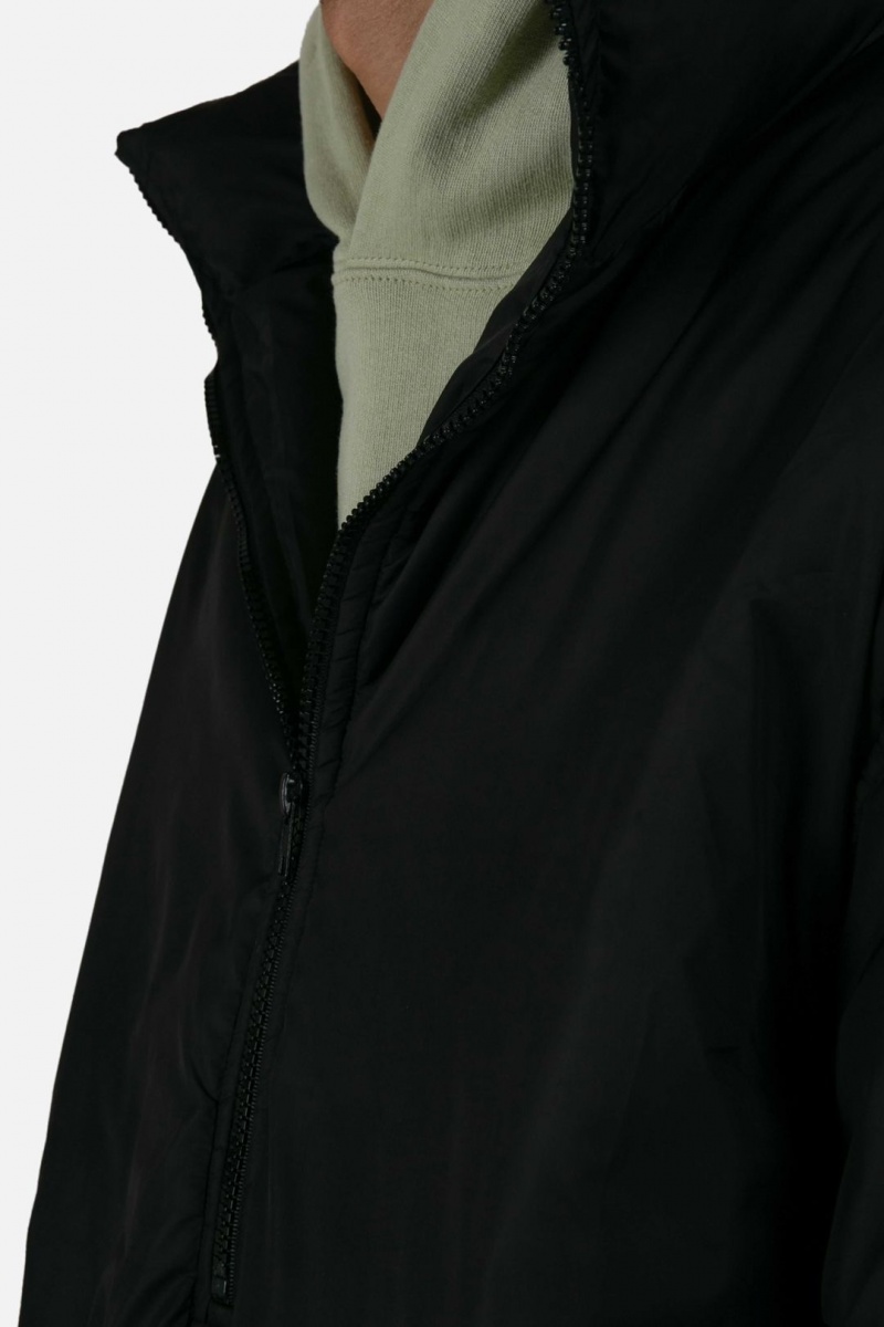 Vestes Mnml Half Zip Pullover Puffer Noir  | ERD-7448548