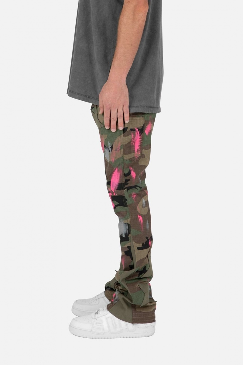 Flare Denim Mnml B439 Star Flare Denim Camouflage Homme | QXX-2710348