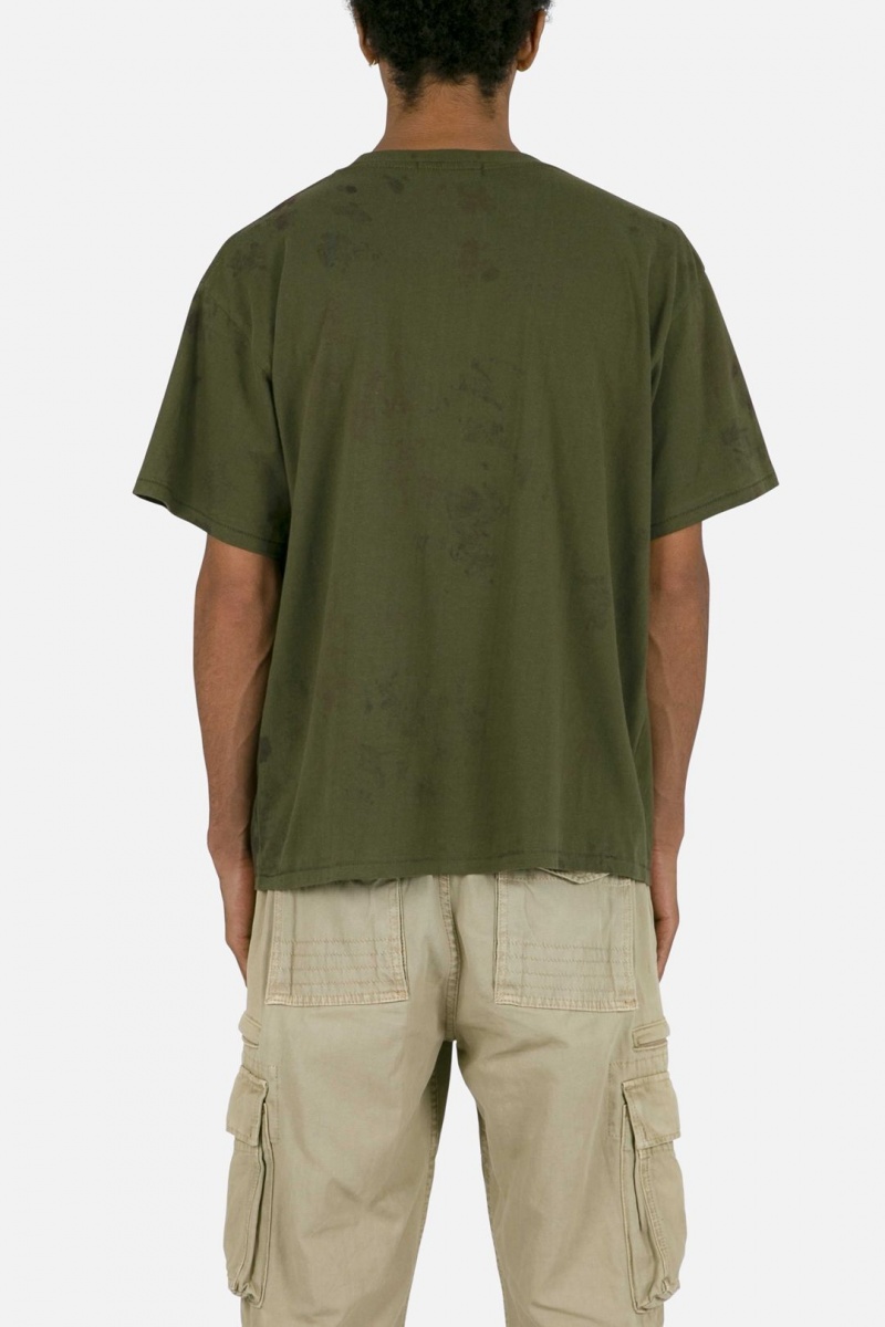 Debardeur Mnml Drab Tee Vert Olive Homme | IIO-6515192