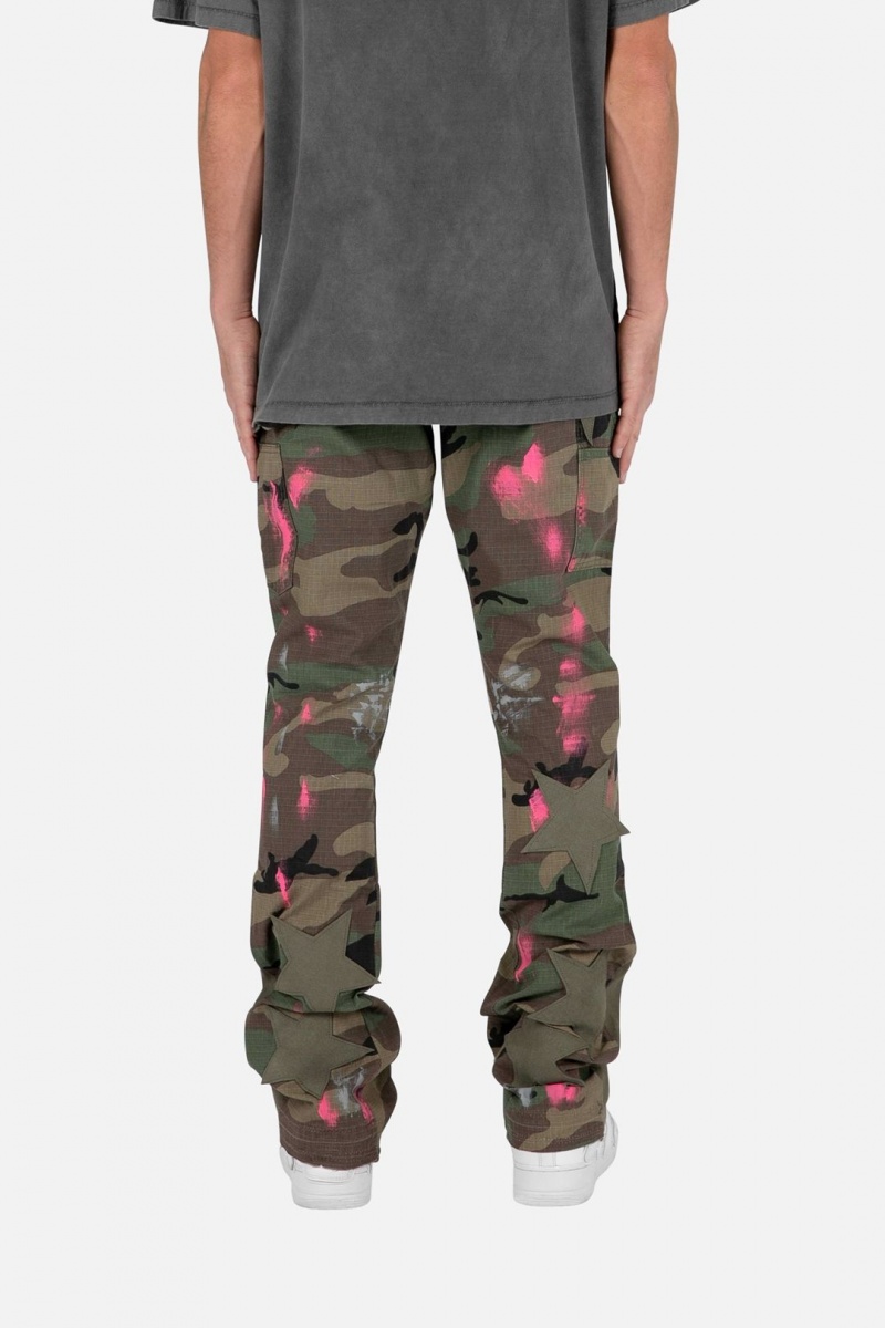 Flare Denim Mnml B439 Star Flare Denim Camouflage Homme | QXX-2710348