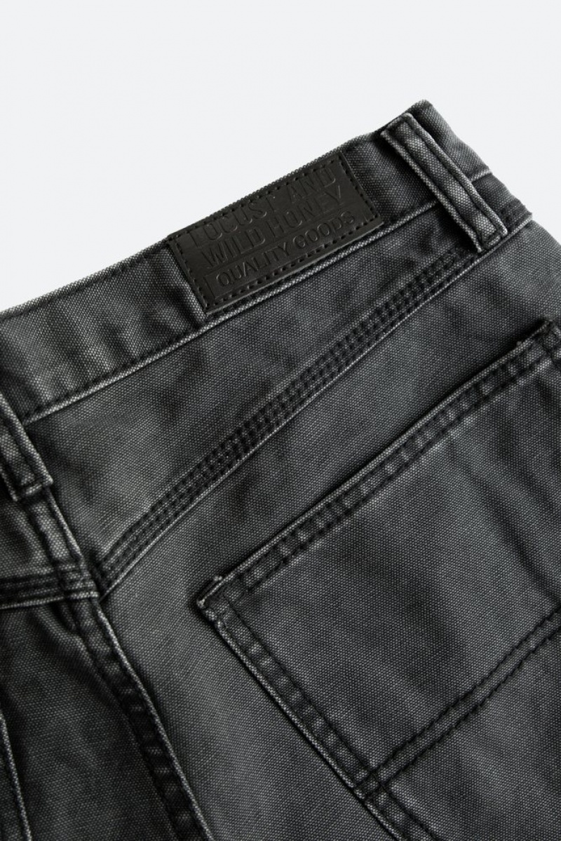 Pants & Chinos Mnml Good Carpenter Pants Noir  | DPO-6952849