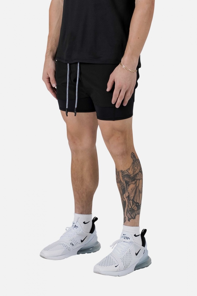 Short Mnml Course Liner Shorts Noir  | OFP-2316227