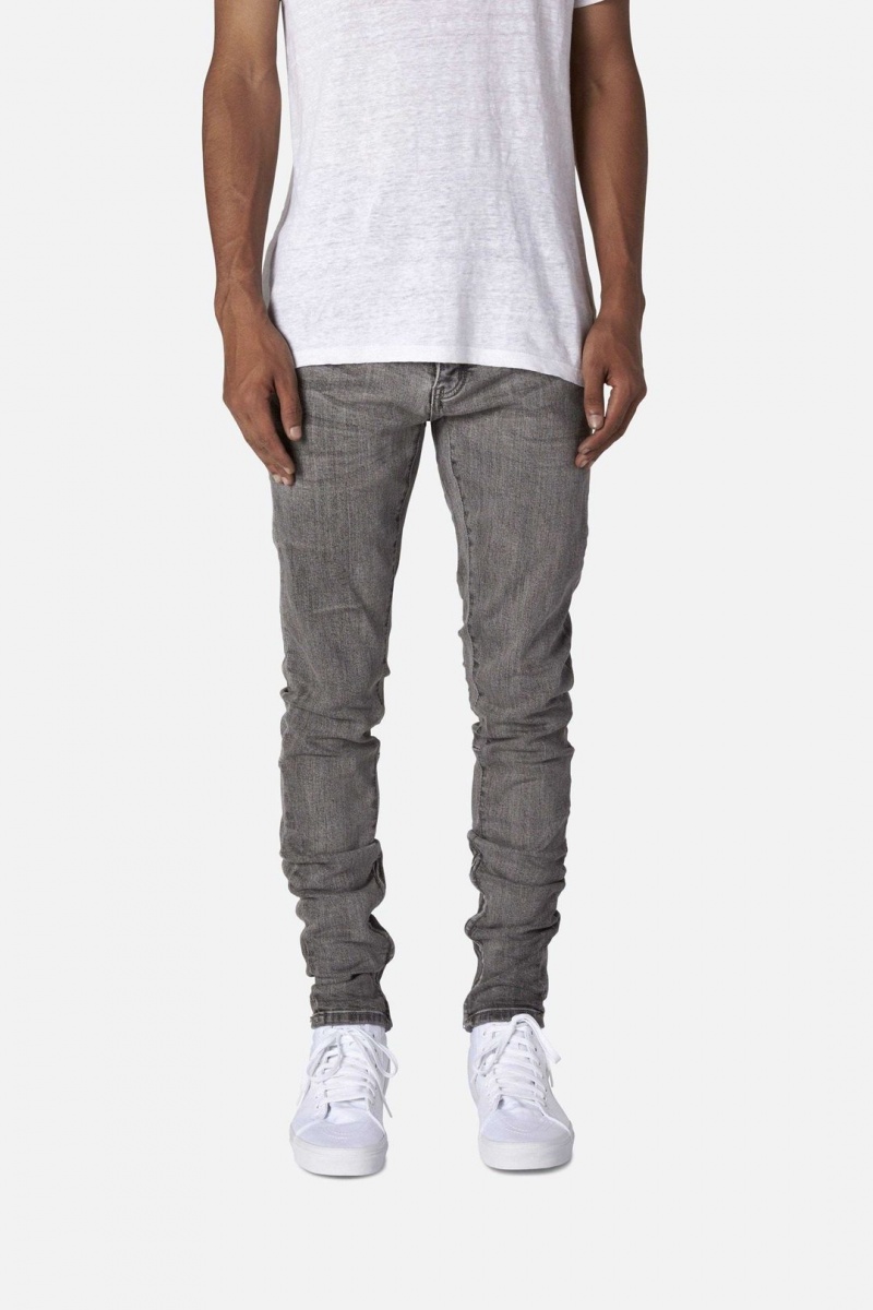 Slim Denim Mnml M56 Slim Denim Grise Homme | TCS-0499001