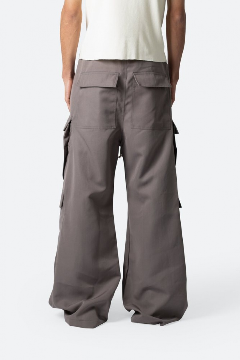 Cargos Mnml Rave Double Cargo Pants Marron  | BEV-9112163