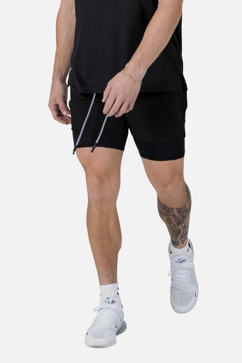 Short Mnml Course Liner Shorts Noir  | OFP-2316227