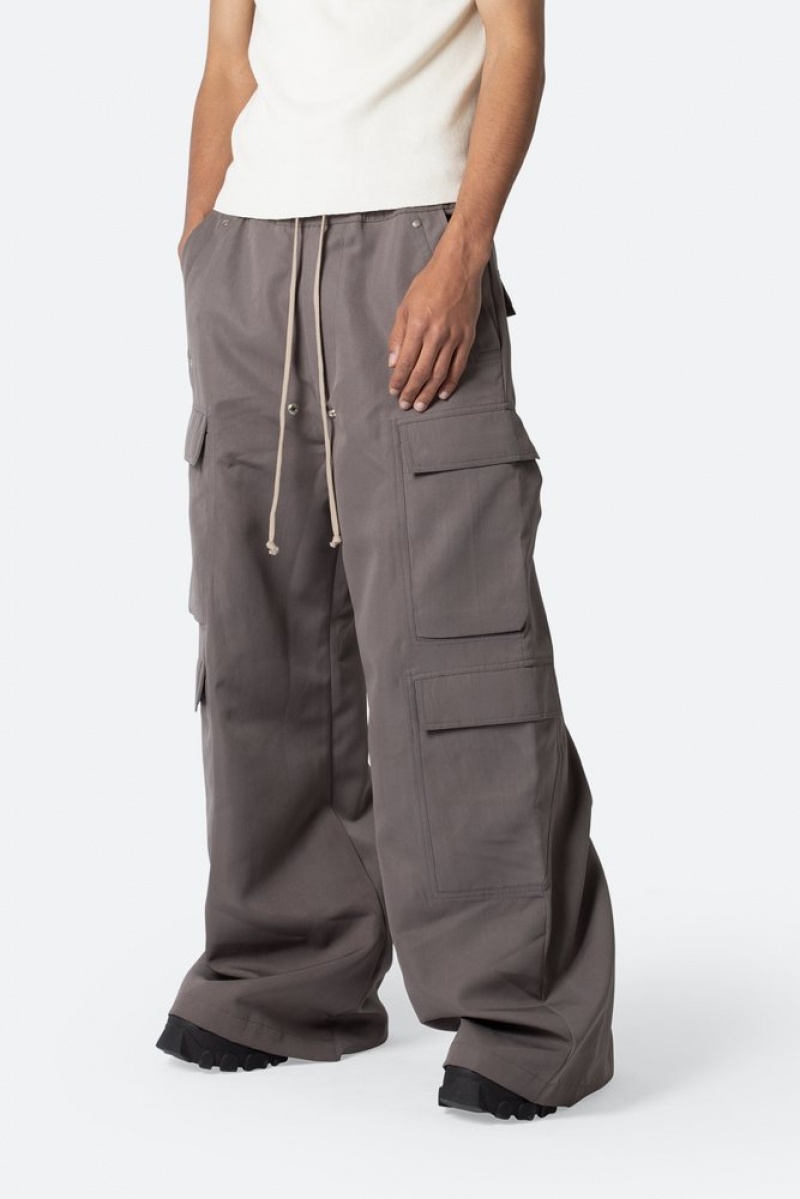 Cargos Mnml Rave Double Cargo Pants Marron  | BEV-9112163